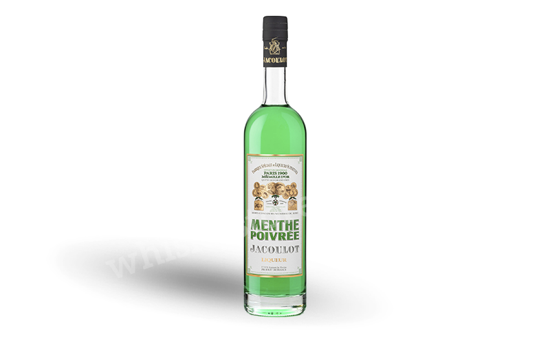 Jacoulot Menthe Poivree (Peppermint) Liqueur, 21% abv
