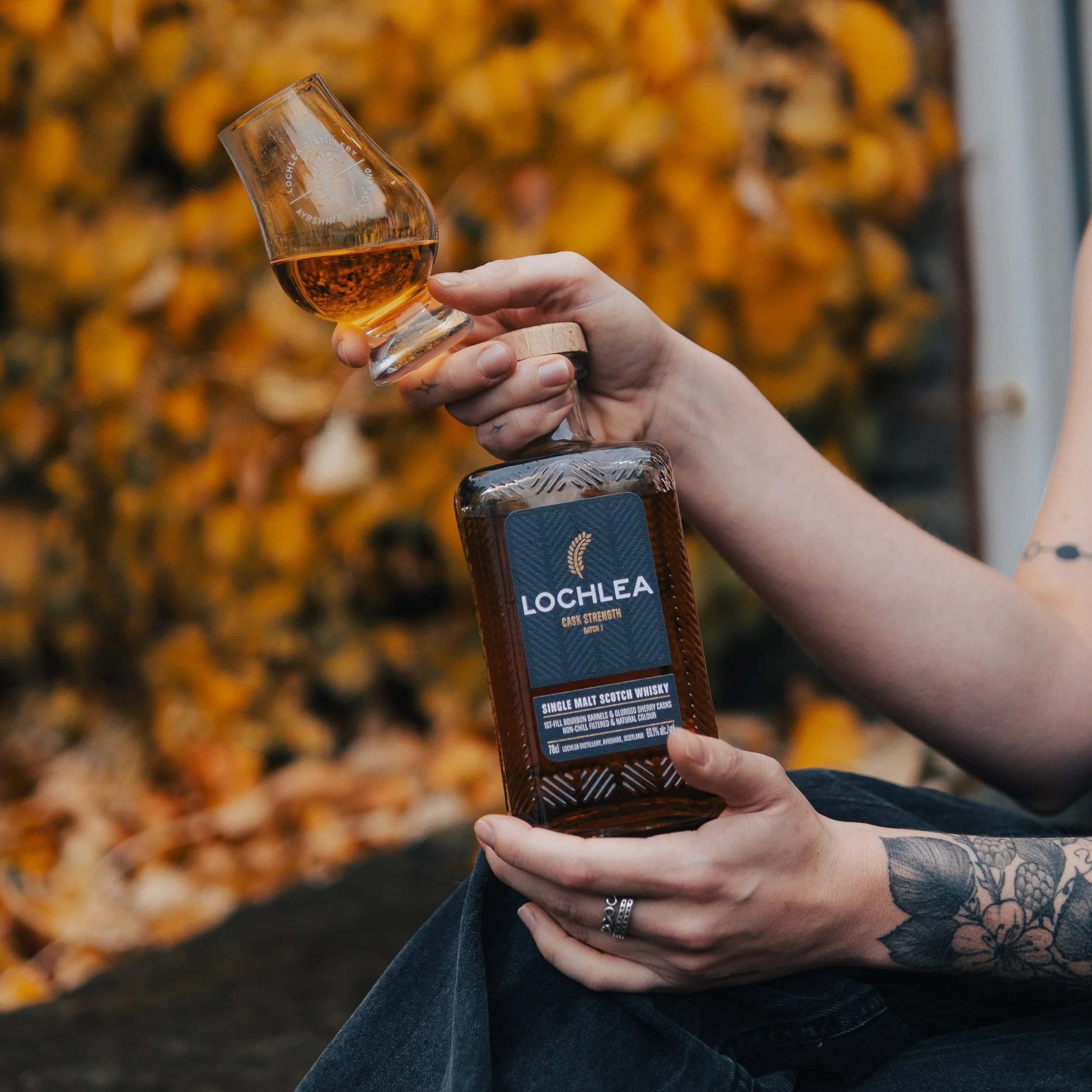 Lochlea Cask Strength Batch 1, 60.1% abv