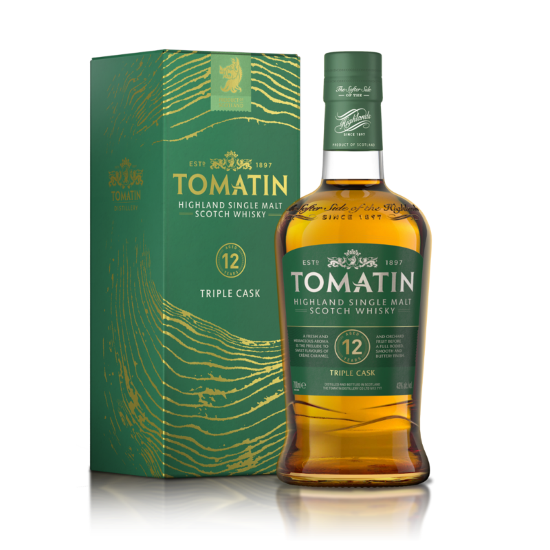 Tomatin 12 Year Old Bourbon & Sherry Casks, 43% abv