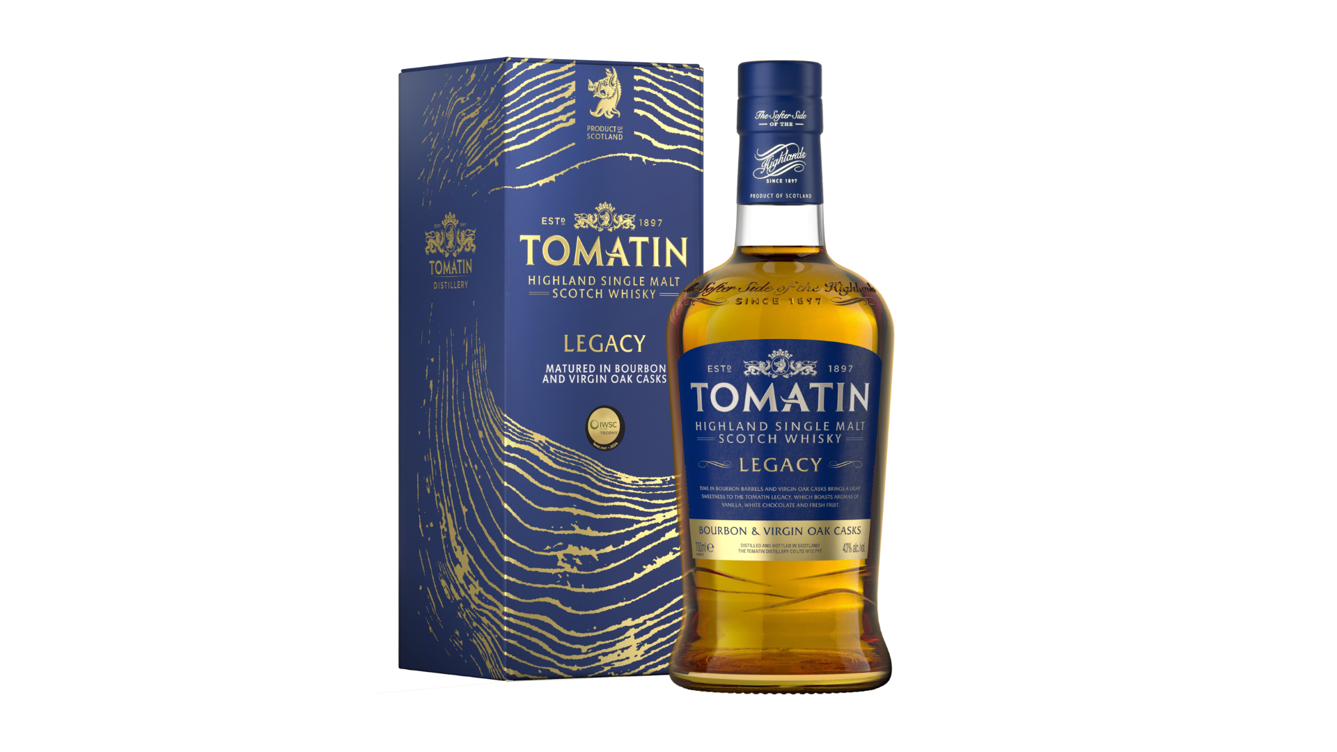 Tomatin Legacy, 43% abv
